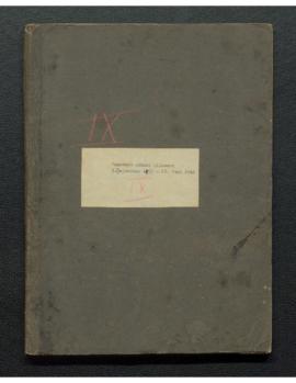 Tagebuch IX 1855 - 1862